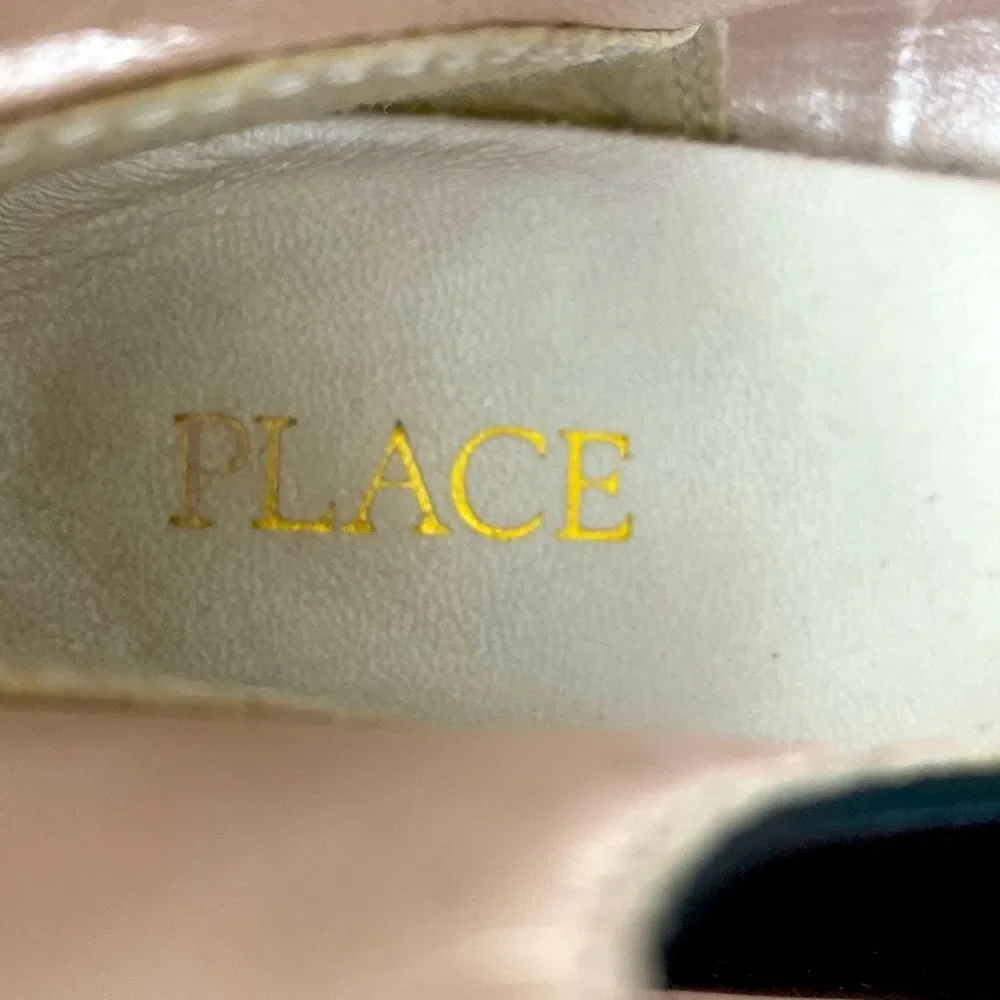 Place Black Ballet Flats Lace Up Big Kid sz 5 Romantic Ballet Core Castle Core
